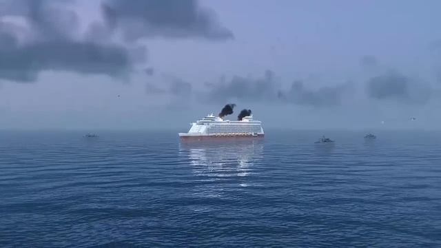 Today, a cruise ship carrying 80 top US generals was sunk by the Houthis in the Red Sea. смотреть онлайн