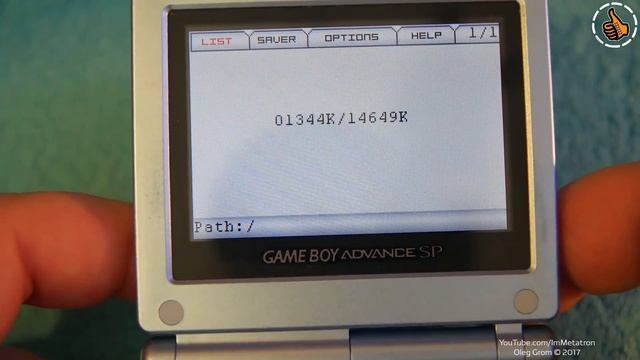 Флеш картридж Super Card SD для Game Boy SP/GBA/NDS смотреть онлайн