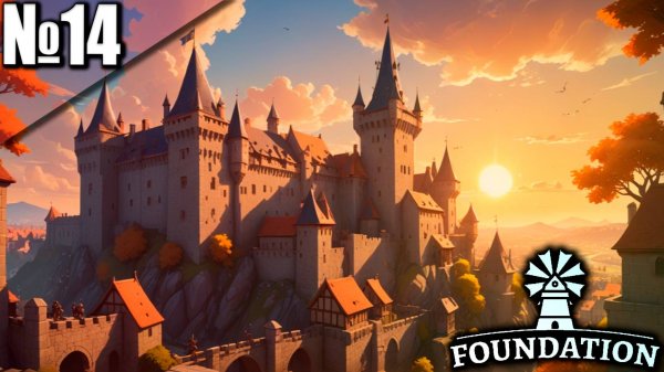 Foundation - Большие Перестройки! Огромное Количество Населения! Самый Огромный Город!