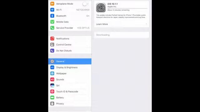 iOS 10.1.1 смотреть онлайн