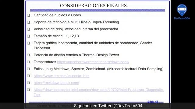 Evolución de Procesadores INTEL смотреть онлайн