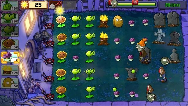 Plants vs Zombies online pc gameplay смотреть онлайн