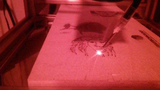 Pajamas micro CNC (part 1.) - Laser in vector mode смотреть онлайн