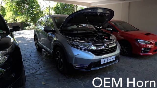 Сравнение сигнала OEM Honda Vs Euro Horn