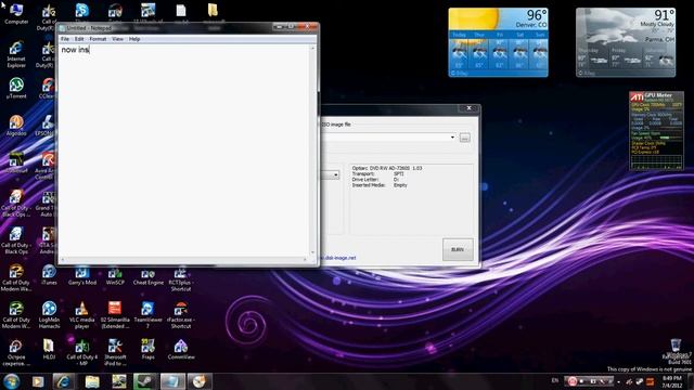 How to burn Game iso files onto a DVD using ActiveISO смотреть онлайн