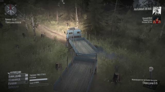 Spintires: MudRunner: карта Шибир смотреть онлайн