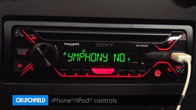 Sony CDX-G3205UV Display and Controls Demo | Crutchfield Video смотреть онлайн