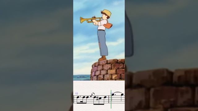 Соло трубы из аниме "Небесный замок: Лапута" / Solo trumpet from "Laputa: The Castle in the Sky" 👇 смотреть онлайн