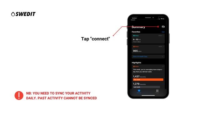 Connecting Apple Health | Swedit App смотреть онлайн