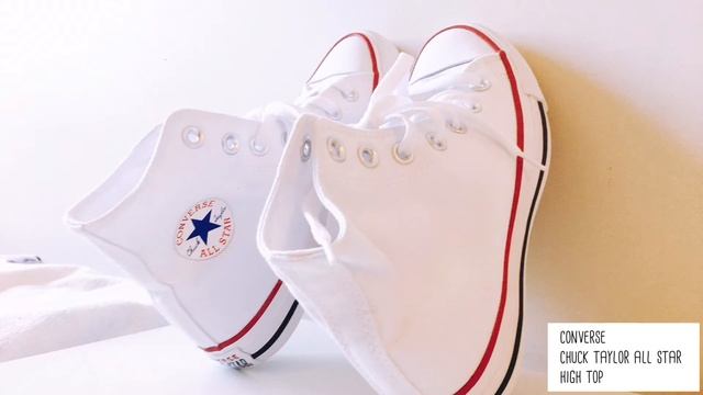Best Classic Sneakers : Converse White High Top смотреть онлайн