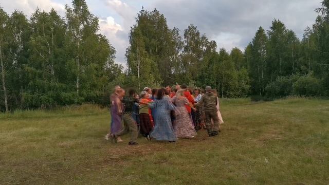 Группа Крылья Мечты на фестивале Магия звука - 2024 в Родовом поселении Радосвет смотреть онлайн