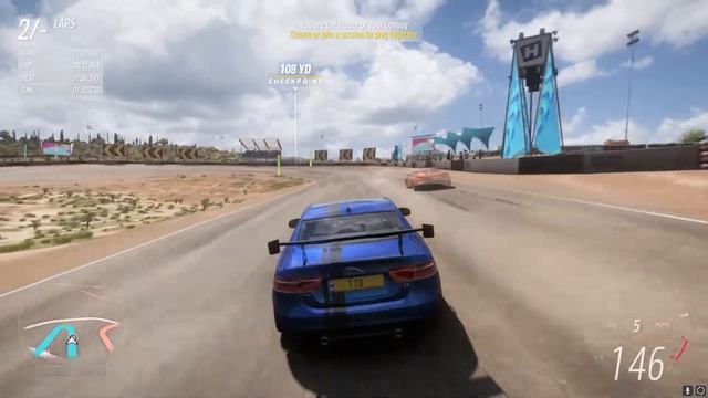 Forza Horizon 5 My Cosplay Jaguar Project 8 Clean Lap, Rivals смотреть онлайн
