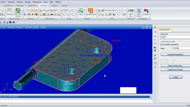 MSC Nastran Patran Tutorial Static Structural Analysis смотреть онлайн