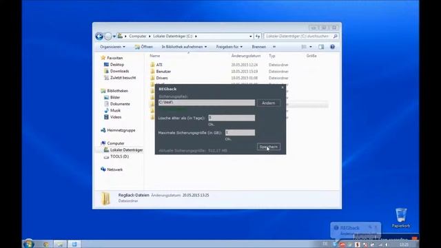 How to Backup Windows Registry - Windows Registrierung sichern смотреть онлайн