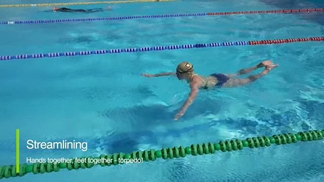 Improve your freestyle/front crawl | Streamlining | Improve body position and alignment in the wate смотреть онлайн