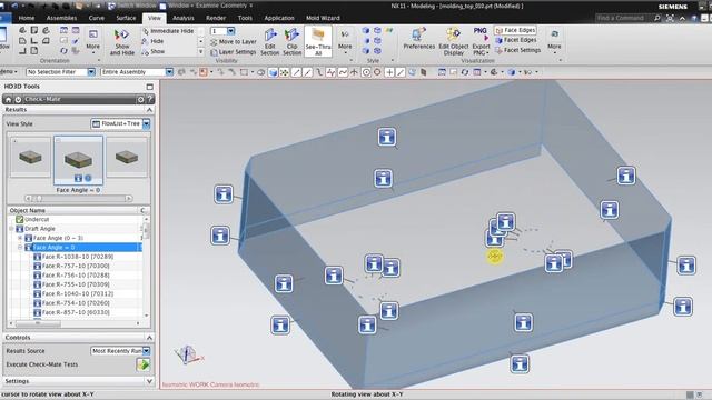 NX Mold Wizard - Mold Design Validation смотреть онлайн