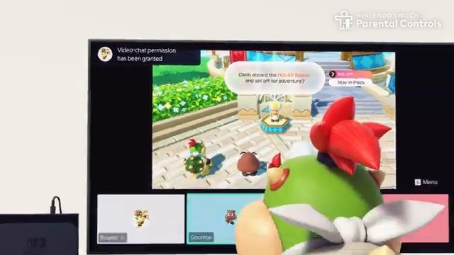 Трейлер Nintendo Switch 2 (Game Chat Parental Controls App) смотреть онлайн