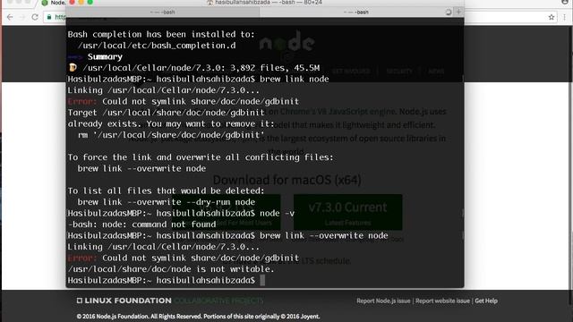 How to install NodeJS in mac смотреть онлайн