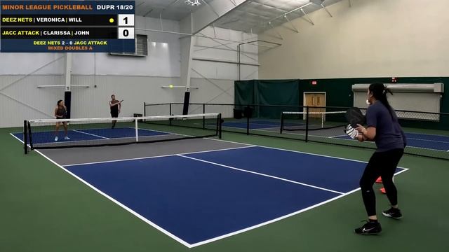 MiLP DUPR 18/20🏆Deez Nets(18) vs JACC Attack (20) | Rd1 - 6/2/24 смотреть онлайн