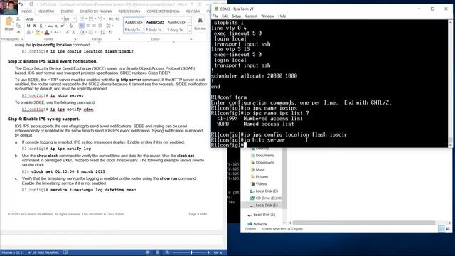 5.4.1.1 Lab - Configure an Intrusion Prevention System (IPS) - Real Lab смотреть онлайн