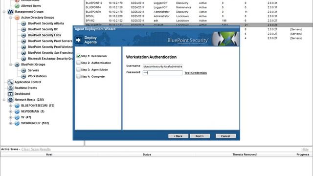 BluePoint Security Enterprise Edition - Agent Deployment смотреть онлайн
