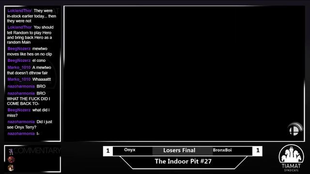 The Indoor Pit #27 | Losers Final | Bronx Boi(Little Mac) VS Onyx(Terry)