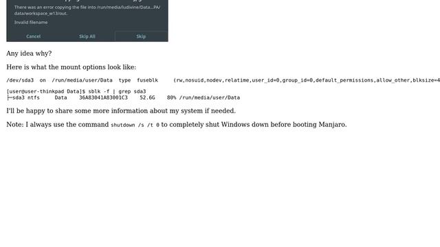 Cannot create new files with ":" in their filenames, but I have already 13300 of them that work... смотреть онлайн