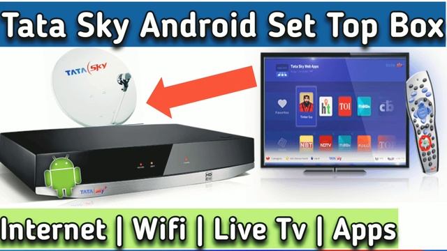 Tata Sky android set top box | Tata Sky Android Box | Is It Works Wifi, Chrome Cast & Android Apps? смотреть онлайн