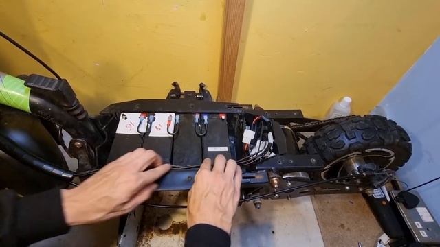 48V BATTERY UPGRADE!! UBERSCOOT S1000W 36V ELECTRIC SCOOTER #electricscooter #1000w #dcmotor