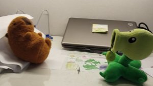 сиди с бобром за столом