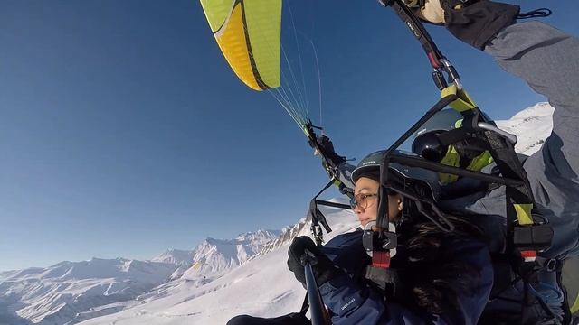 19022020 ParaTourYes Gudauri Paragliding полет гудаури بالمظلات، جورجيا بالمظلات