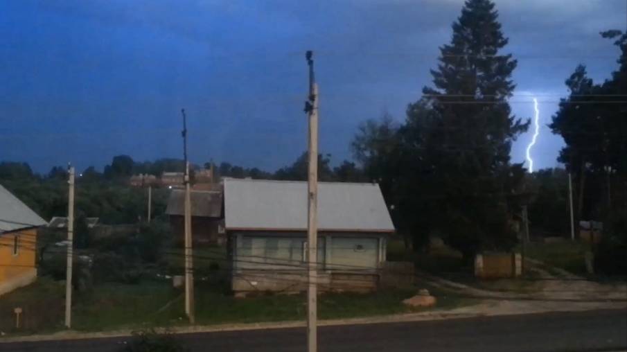 Гроза за городом смотреть онлайн