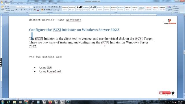 Configure iSCSI Target & Initiator on Windows Server 2022/2019 | смотреть онлайн