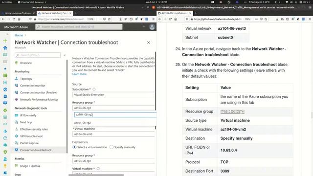 AZ 104 (Azure Administrator) Lab 6 смотреть онлайн