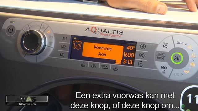 Hotpoint AQ114D 69 D (EU) demo video. Hotpoint wasmachine met 1600 toeren en koolborstelloze motor смотреть онлайн