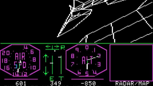 subLOGIC Flight Simulator 1 for Apple II смотреть онлайн