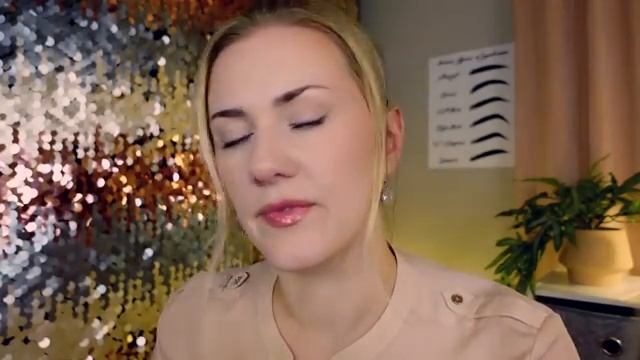 Detailed Brow Shaping Tinting ASMR Close-up Whisper