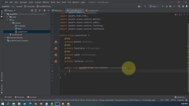 JavaFX 15 Tutorial 32 - Information Alert Dialog смотреть онлайн