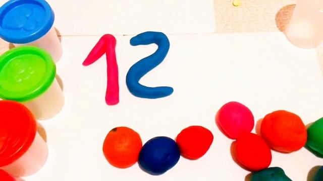 Учимся считать до 5 | Учим цифры из Пластилина Плей До | Мисс Злата смотреть онлайн