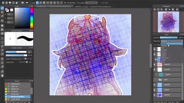 [Medibang speedpaint] Momilkie смотреть онлайн