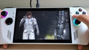 Asus ROG Ally / DEATH STRANDING Gameplay (Very High Graphic Settings)