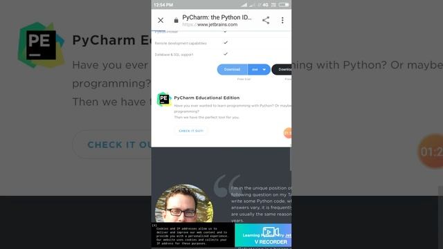 How to download pycharm in pc or any device.. смотреть онлайн