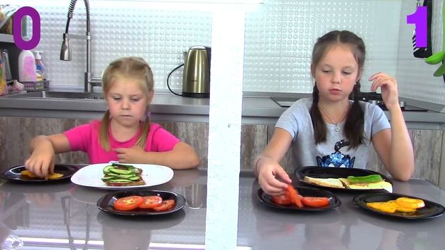 ТЕЛЕПАТИЯ Сэндвич ЧЕЛЛЕНДЖ! Угадай, если сможешь! Ann&Mary Show смотреть онлайн