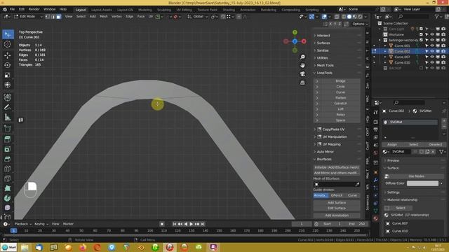 SVG Import into Blender смотреть онлайн