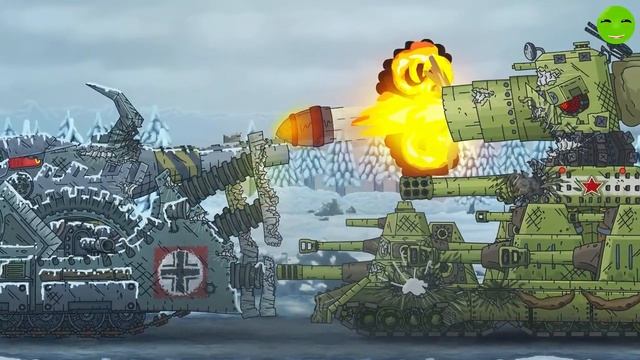 Мы ЗАЩИТИМ крепость СССР от монстров! СОВЕТСКИЕ монстры на обороне - Мультики про танки смотреть онлайн