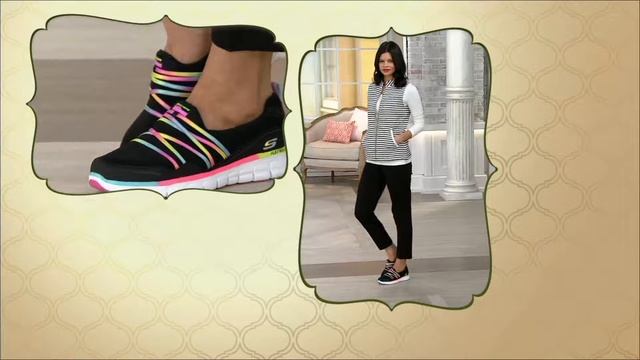 Skechers Mesh Slip-on Sneakers with Memory Form Fit - Scene Stealer on QVC смотреть онлайн