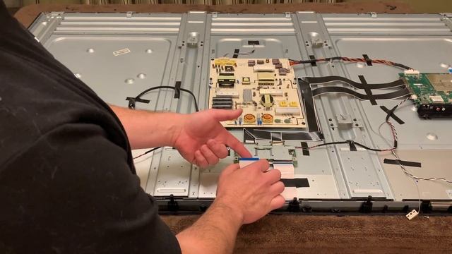 Fix A Flat Screen TV With No Picture - Vizio Has Sound and Backlights But No Picture - T Con Board смотреть онлайн
