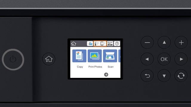 Epson XP-6000: Wireless Setup Using the Control Panel смотреть онлайн