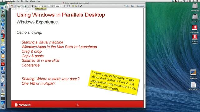 Getting Started with Parallels Desktop for Mac - Part 1 смотреть онлайн