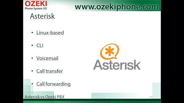 Asterisk PBX vs. Ozeki PBX, Presentation on Similarities and Differences of the Two PBXs смотреть онлайн